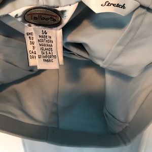 Talbots Pants - Talbot’s pale slate blue skinny crop pants Talbots Pants - Talbot’s pale slate blue skinny crop pants